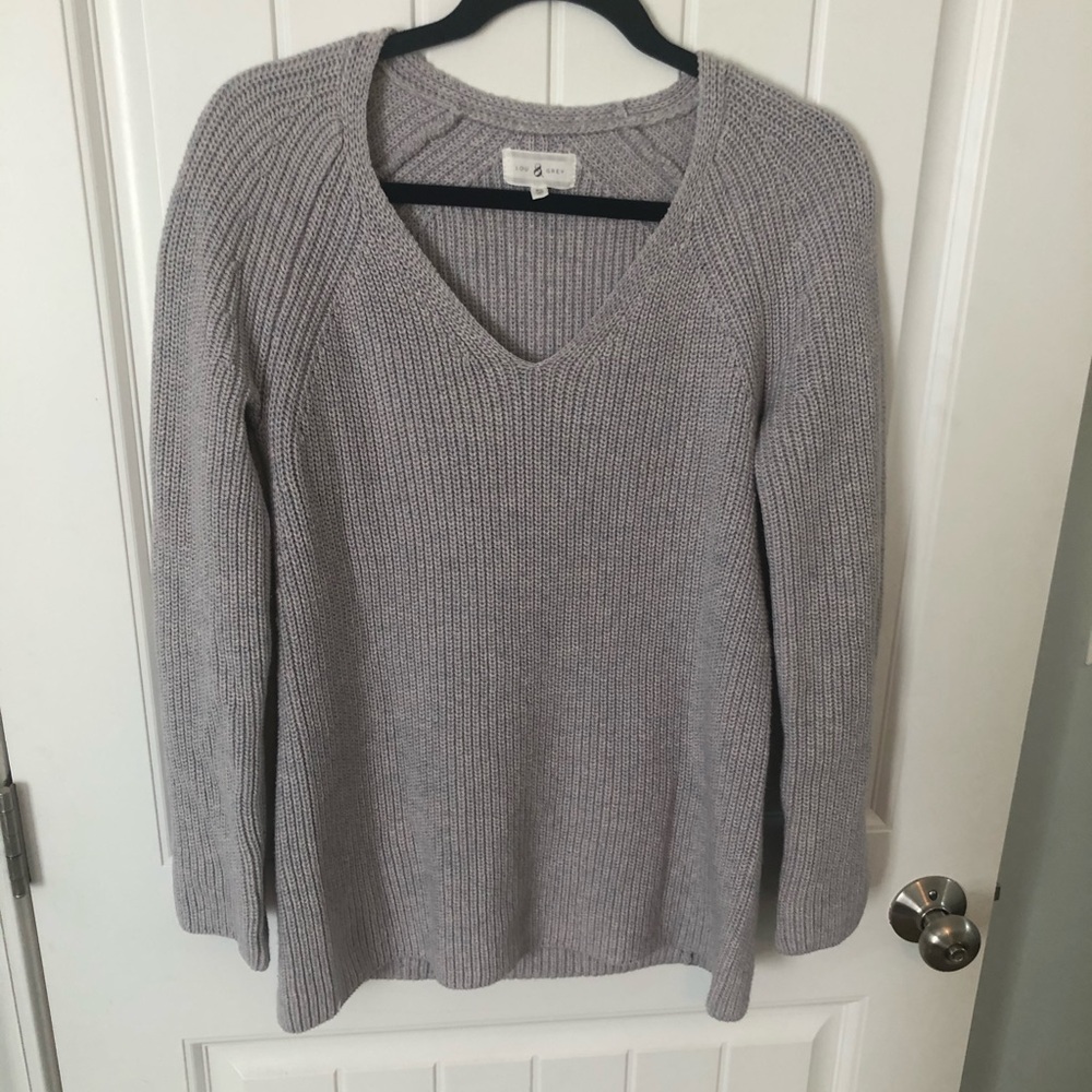 Oversized grey sweater